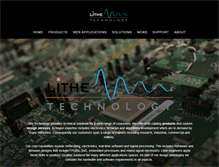 Tablet Screenshot of lithetechnology.com